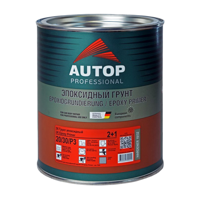 ATR-PR20/30-075 Грунт эпоксидный AK Primer Epoxy AUTOP 0,75л