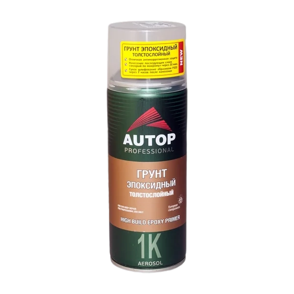 ATP-A07233 Грунт эпоксидный толстослойный 1К EPOXY HIGH Автоп серый аэр 520мл