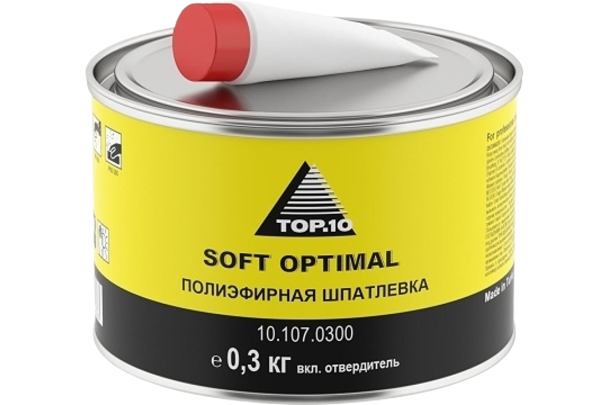 10.107.0300 Шпатлевка TOP 10 SOFT OPTIMAL 0,3 кг