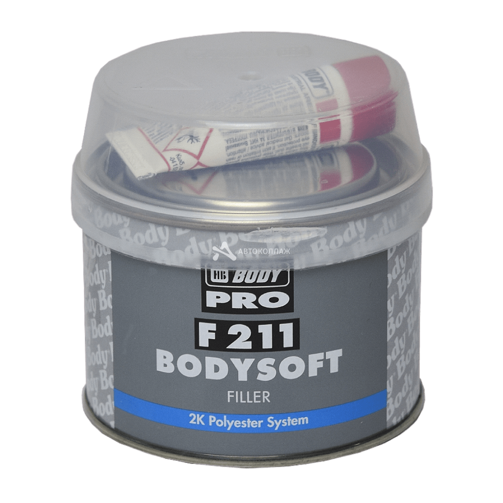 Шпатлевка BODY SOFT 211 полиэфирная 0.25кг