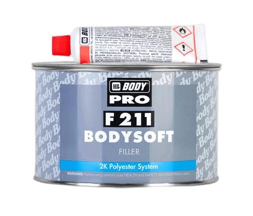 Шпатлевка BODY SOFT 211 полиэфирная 1,8 кг