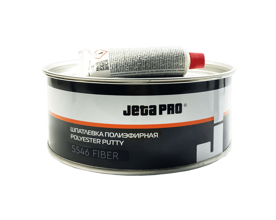 5546/1 Шпатлевка FIBER со стекловолокном JETAPRO 1кг