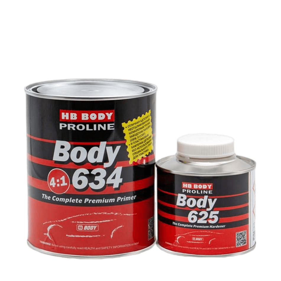 Грунт BODY Proline HS 634 4+1 серый 0,8л + отвердитель 625 0,2л