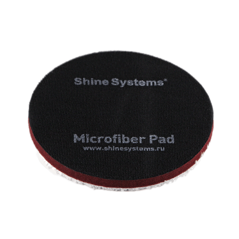 SS536 Shine Systems Microfiber Pad - полировальный круг из микрофибры, 155 мм