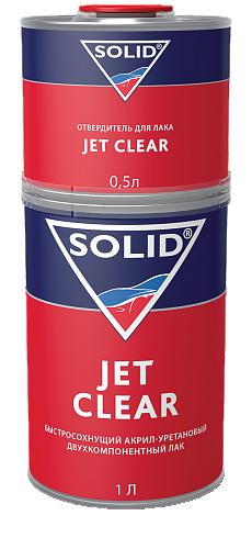 323.1500 SOLID JET CLEAR Двухкомпонентный экспресс лак 2+1 1000+500 мл