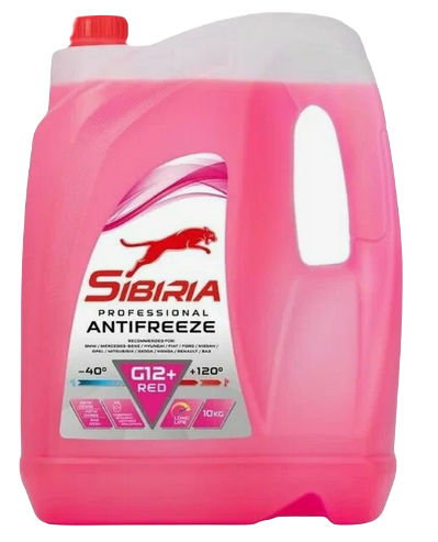 Антифриз SIBIRIA G12+ 10кг