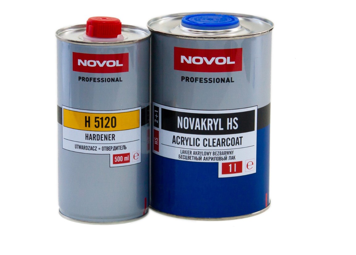 38011 Лак Новоакрил HS 2+1 Новол 1л+ отверд.Н5120 0.5л/6