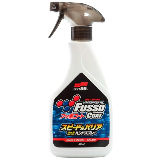 Покрытие для кузова защитное Fusso Spray 6 Months для всех цветов SOFT99 спрей 500мл (00088/10291)