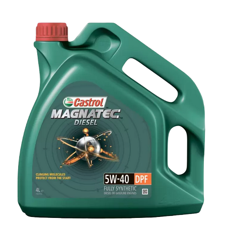 156EDD CASTROL масло моторное Magnatec Diesel SAE 5W40 DPF синтетическое 4л