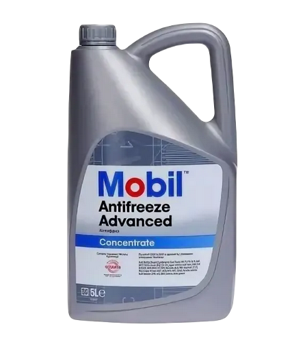 MOBIL 151154R Antifreeze Advanced 5л красный (концентрат)