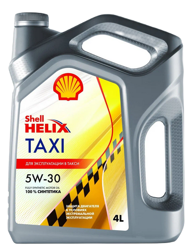 SHELL масло моторное Helix Taxi SAE 5W30 4л