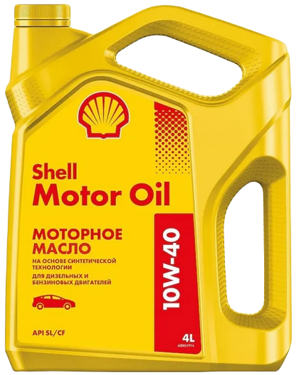 SHELL масло моторное Motor Oil 10W40 4л