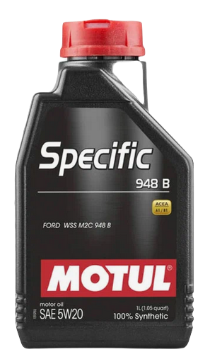 MOTUL 106317 масло моторное SPECIFIC 948B 5w20 A1/B1 (Ford EcoBoost 948B) синтетическое 1л