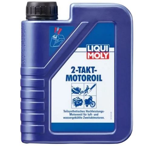 Liqui Moly 3958 Масло моторное для 2-тактных двигателей 2-Takt-Motoroil selbstmischend полусинтетическое 1л