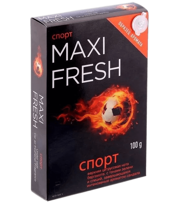 Освежитель воздуха MF-108 MAXI FRESH (спорт) гелевый, под сиденье 100гр (MF-108)