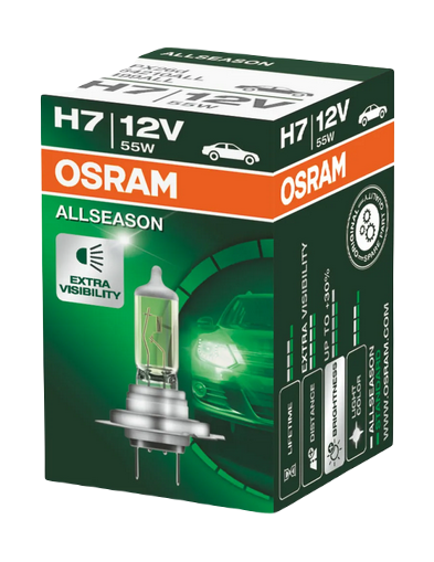 Автолампа 12V Н7 (55) РХ26d Allseanson OSRAM (O-64210 ALL)