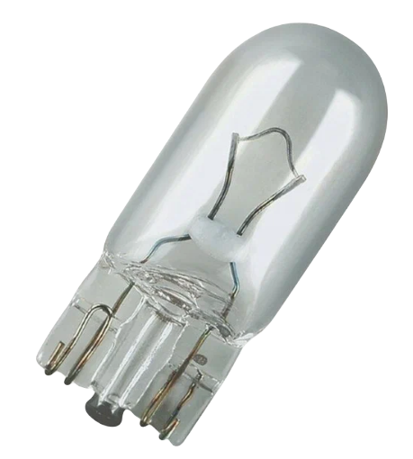 Автолампа 24V W3W (W2.1*9.5d) OSRAM (O-2841)