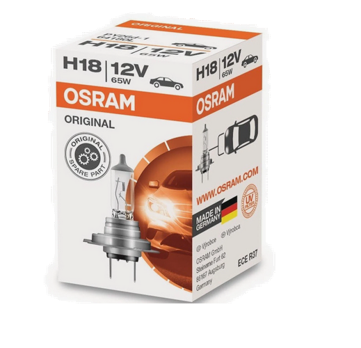 Автолампа 12V H18 (65) PY26d-1 OSRAM (O-64180L)