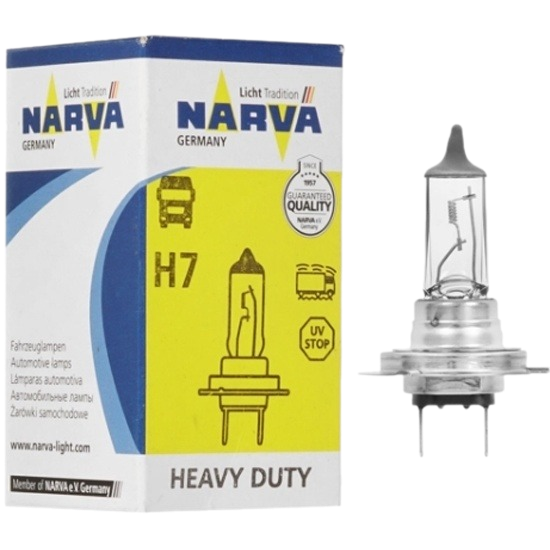 Автолампа 24V H7 (70) PX26d HEAVY DUTY NARVA (N-48729HD)