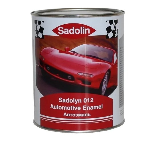 Эмаль Садолин Черная 601 1литр
